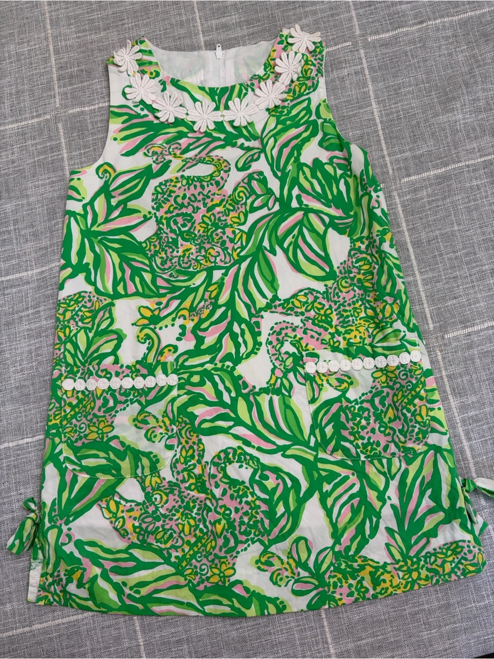 Lilly Pulitzer Floral Dress-Seeing Elephants